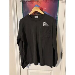 Vintage Jensen fadedCaudill's Electric Long Sleeve Pocket T-Shirt Large